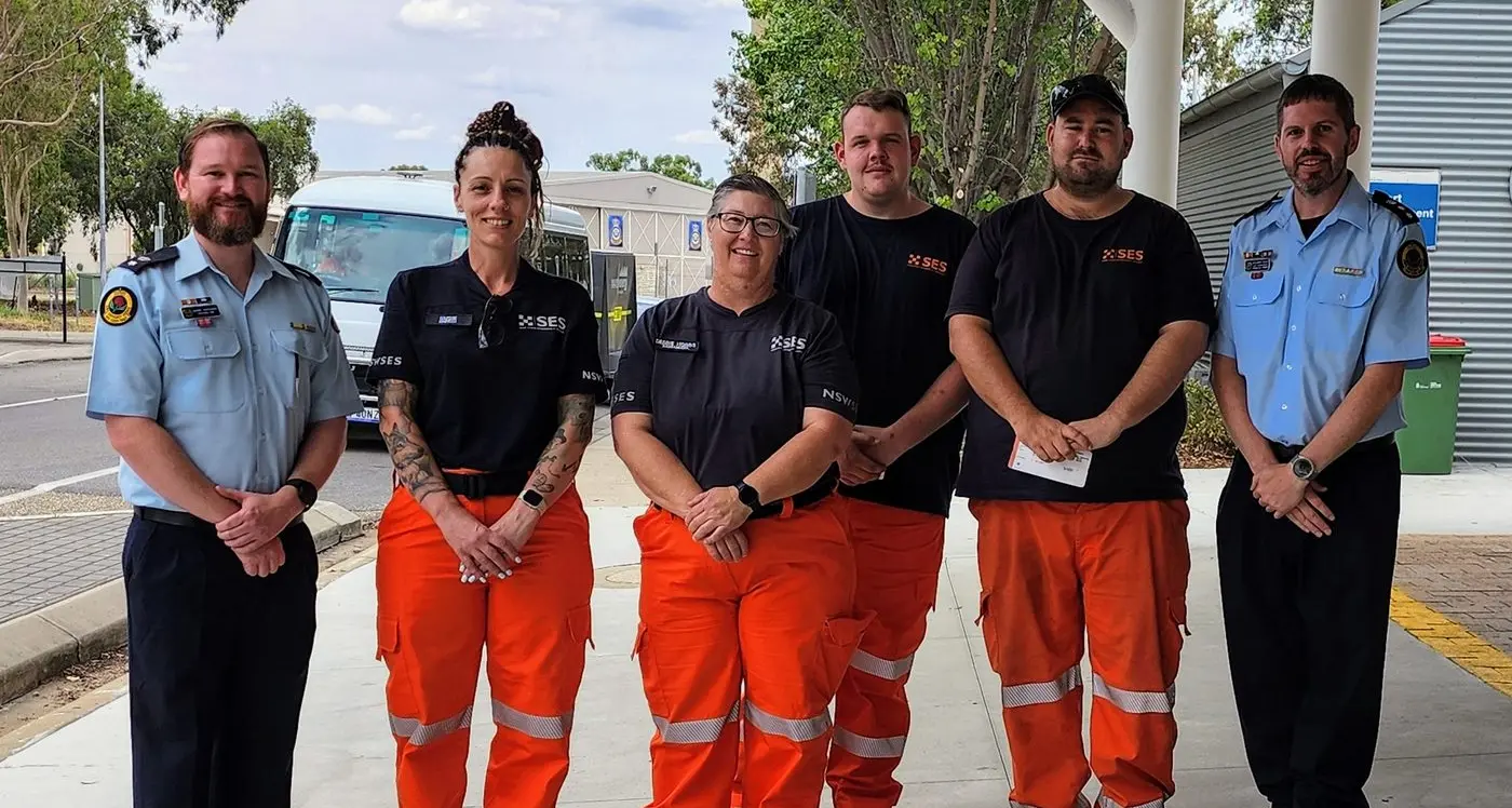 SES volunteers go north to support flood response