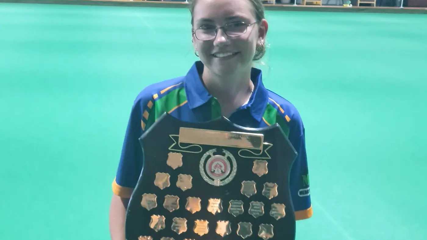 Annie makes history on the green