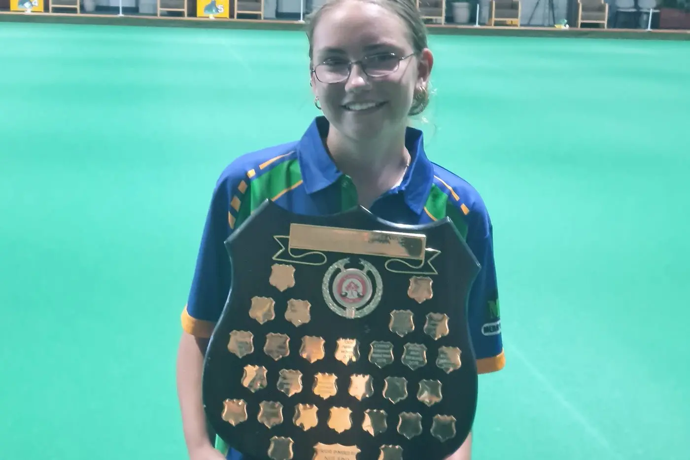 Annie Teague claimed the under 16\\'s South Pacific Lawn Bowls Tournament in January. PHOTO: Supplied