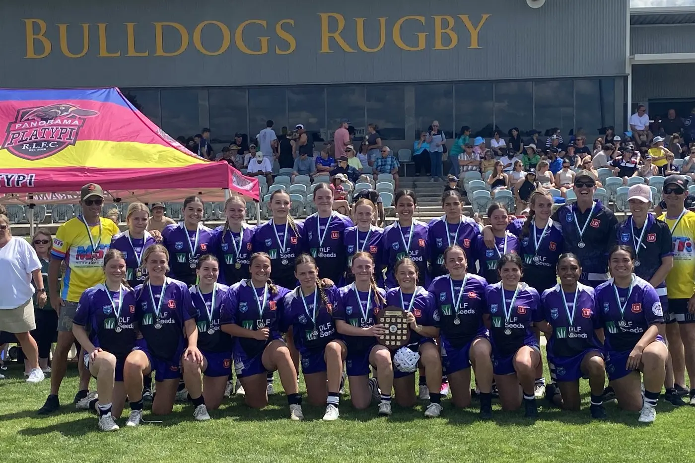 The Lachlan District WRL side are Western Women\\'s Rugby League Under 16s winners. PHOTO: Supplied