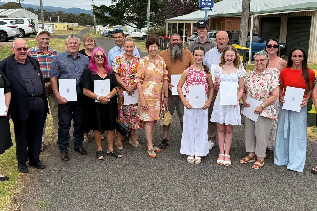 Forbes residents recognised by Member for Orange Philip Donato this week - and in NSW Parliament. 