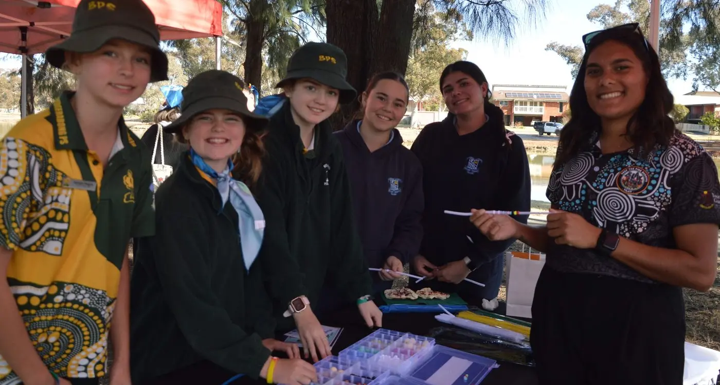 Enjoying the Forbes community NAIDOC celebrations