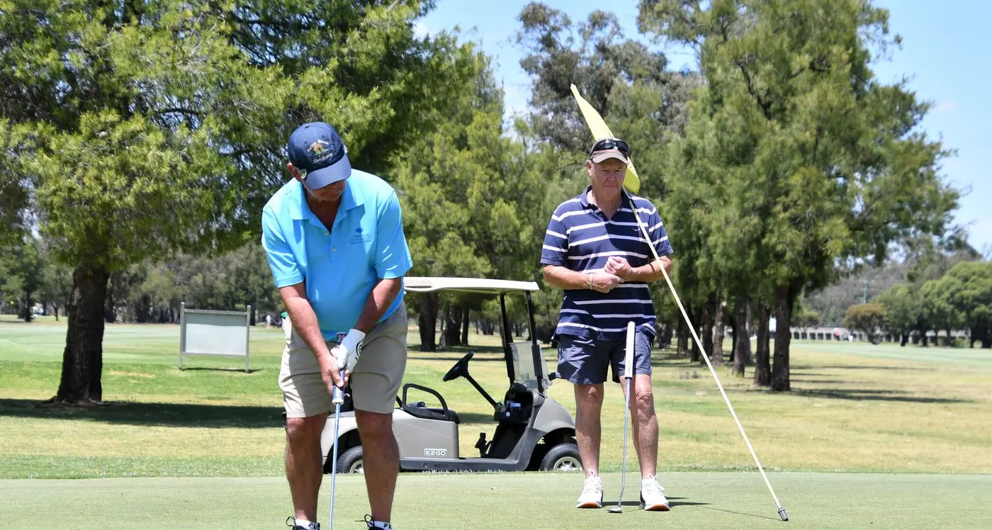Vets golfers dominate Lachlan monthly comp