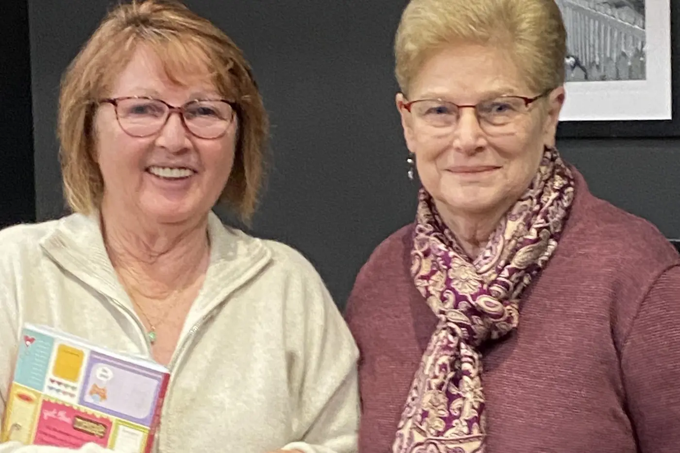 Guest Speaker Anne South with Committee member, Loris Molloy. PHOTO: Supplied