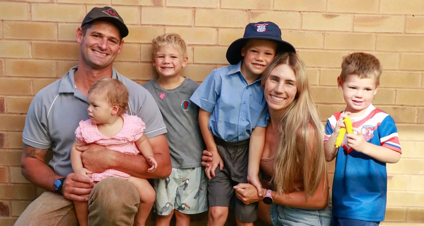 First day of big school at St Laurence's
