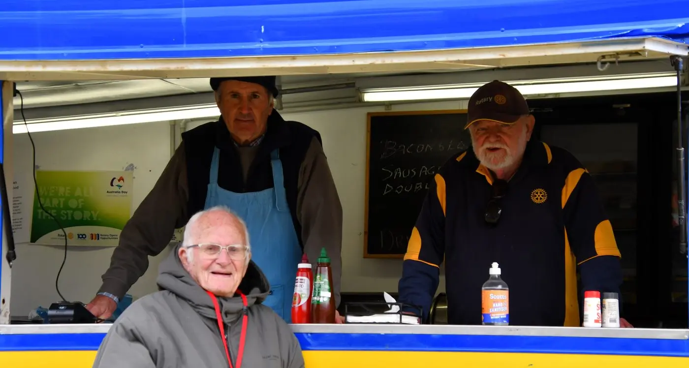 Rotary markets move indoors for winter