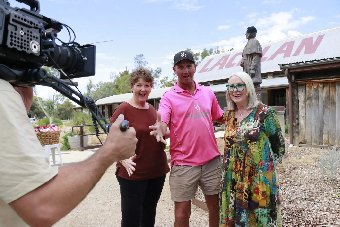 Mayor Phyllis Miller with our Frost and Fire co-hosts Michelle Quigley and Dooley Thomson launching this year\\'s tickets.
