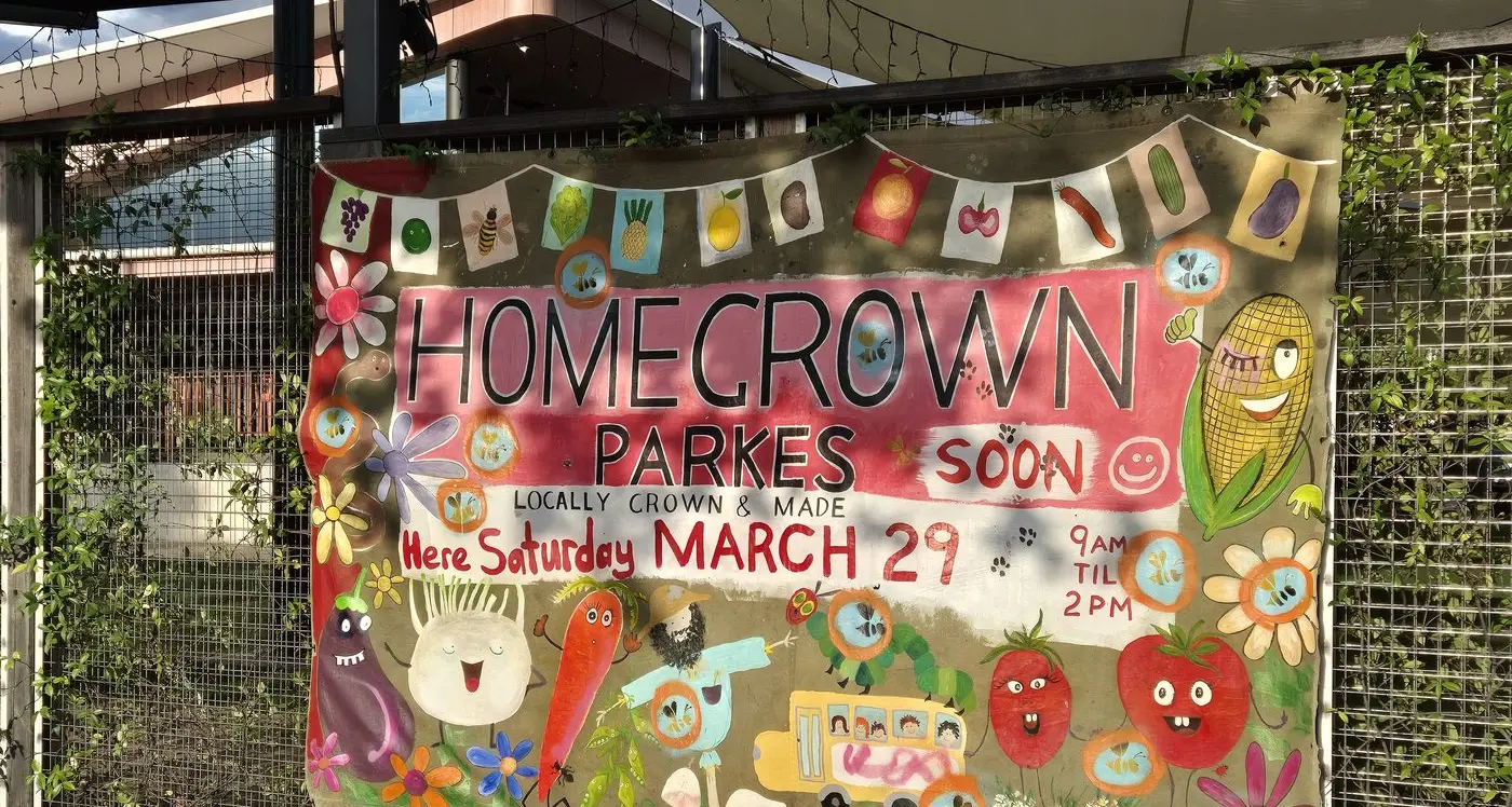 Homegrown Parkes is nearly here