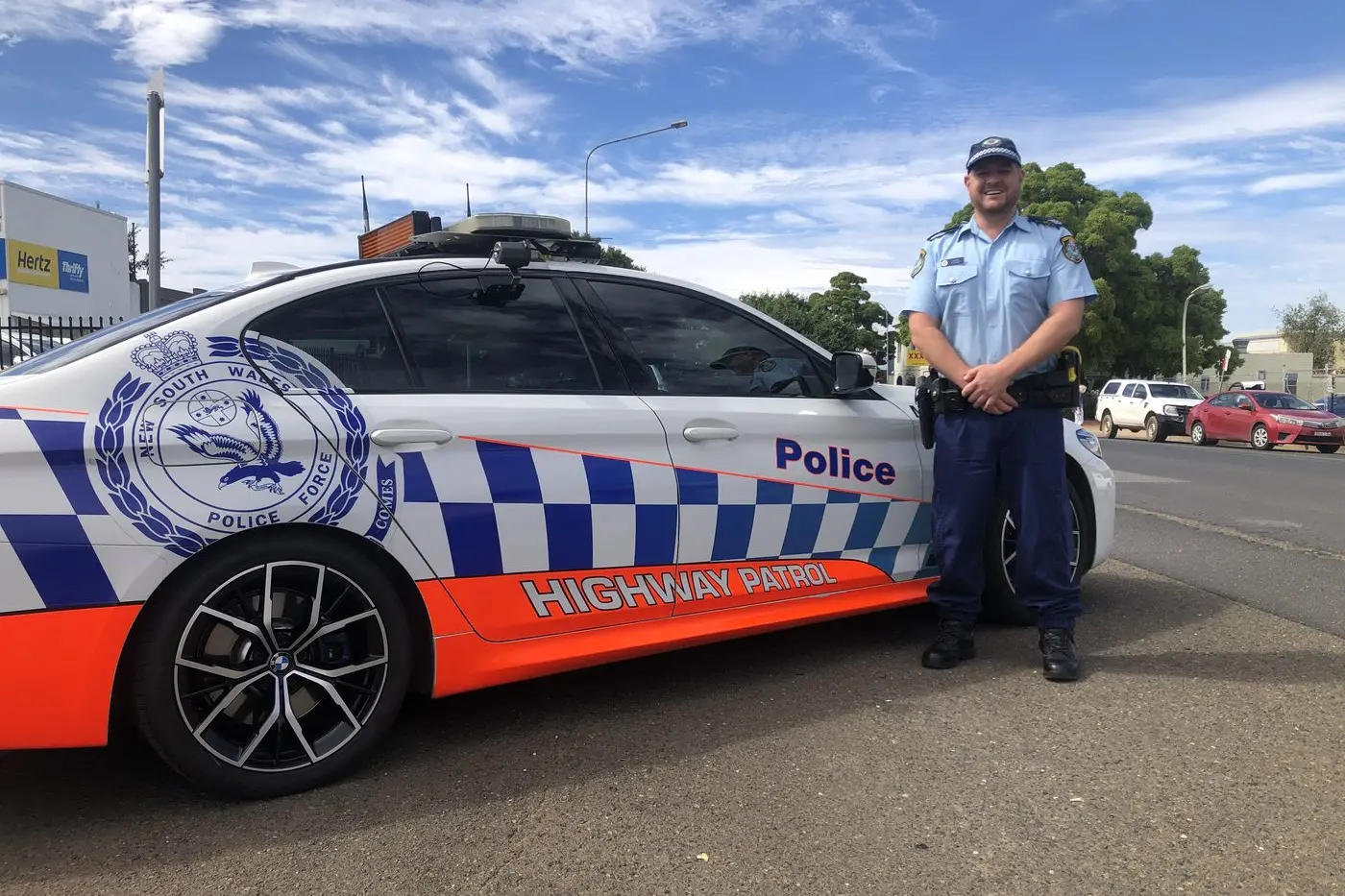 Parkes Highway Patrol Sergeant Mitchell Gage and the team want everyone to make it to and from their holiday destinations safely this Christmas. PHOTO: Supplied