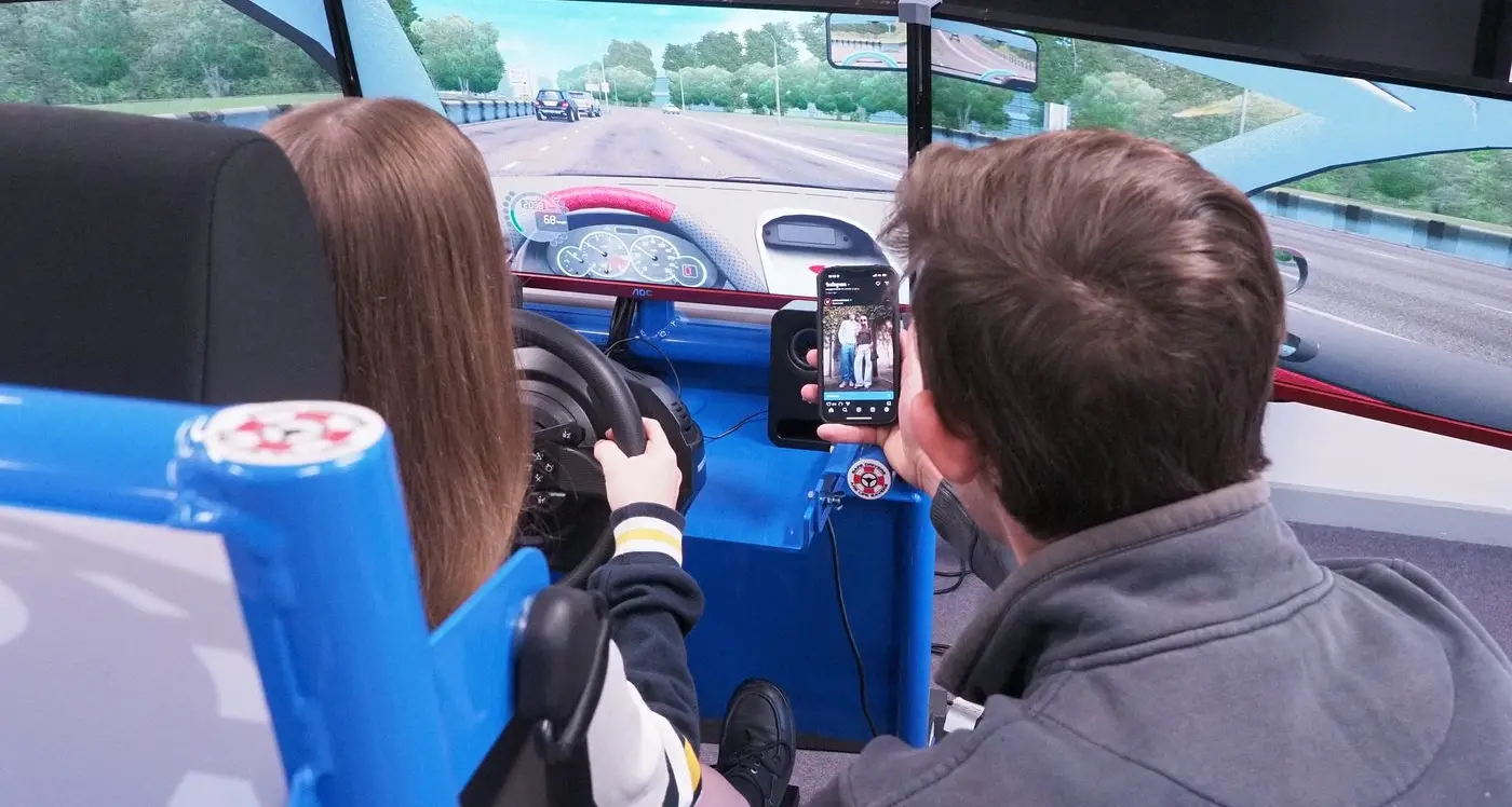 Driving simulator rolls into Forbes