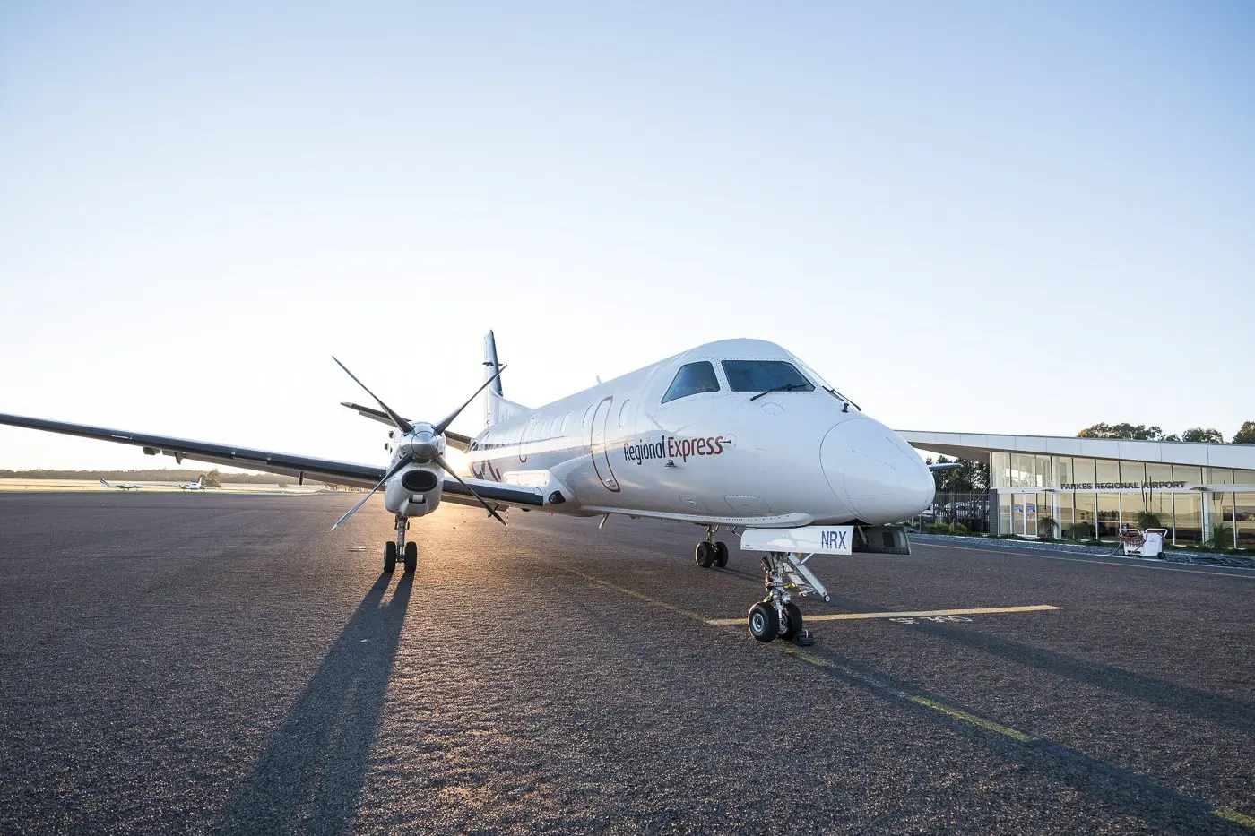 Rex flies daily to Parkes airport. PHOTO: File