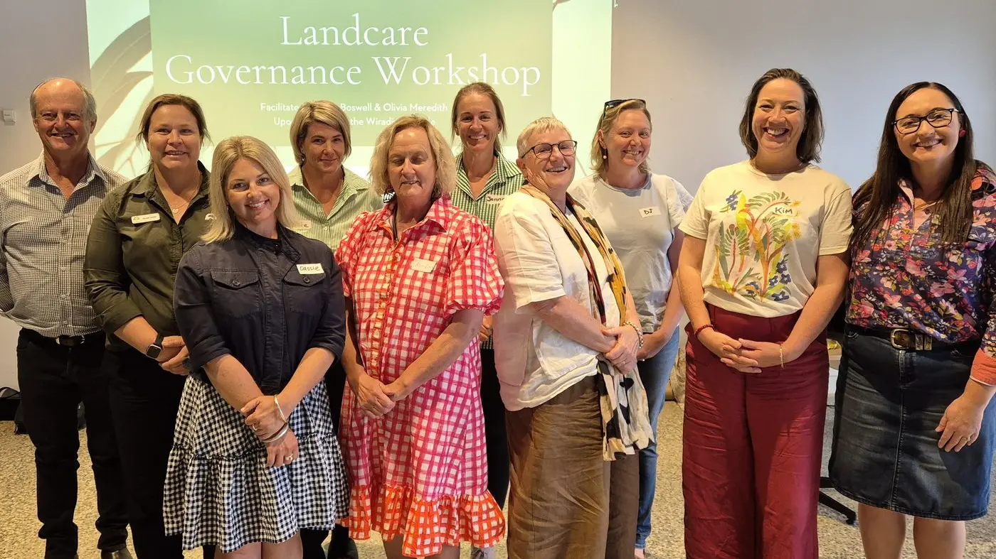 Governance training for Landcare members