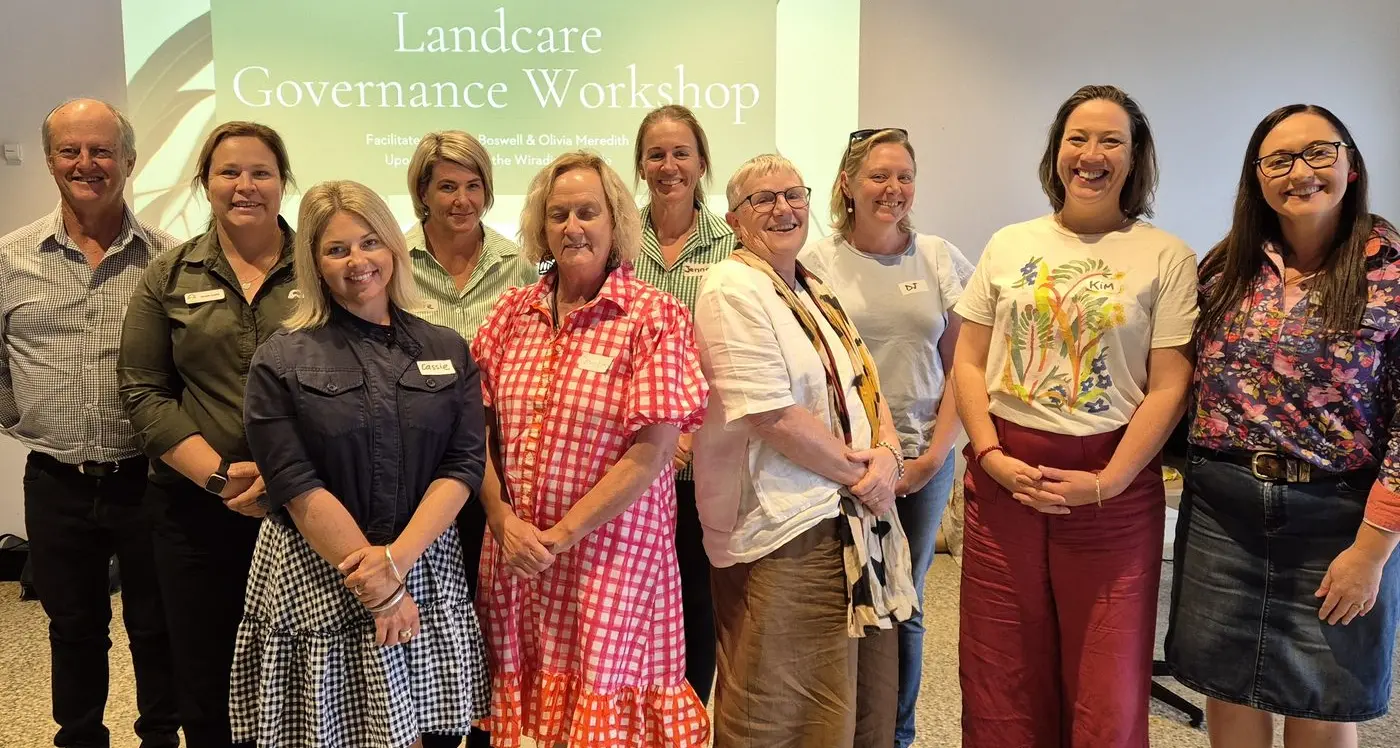 Governance training for Landcare members