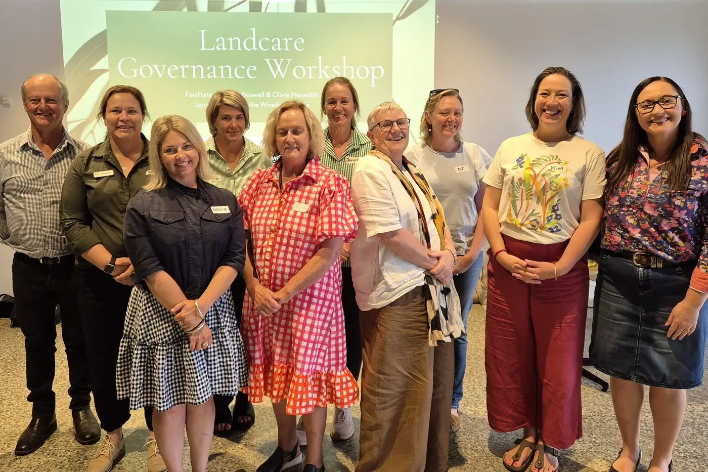 Phillip Diprose; Melanie Cooper; Cassie Andrews; Kate Stuckey; Clemance Matchett; Jenna Keates; Margot Jolly; Danielle Littlewood; Kim Boswell; Marg Applebee.  PHOTO: Supplied