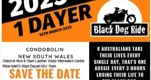 Black Dog Ride is back in 2025