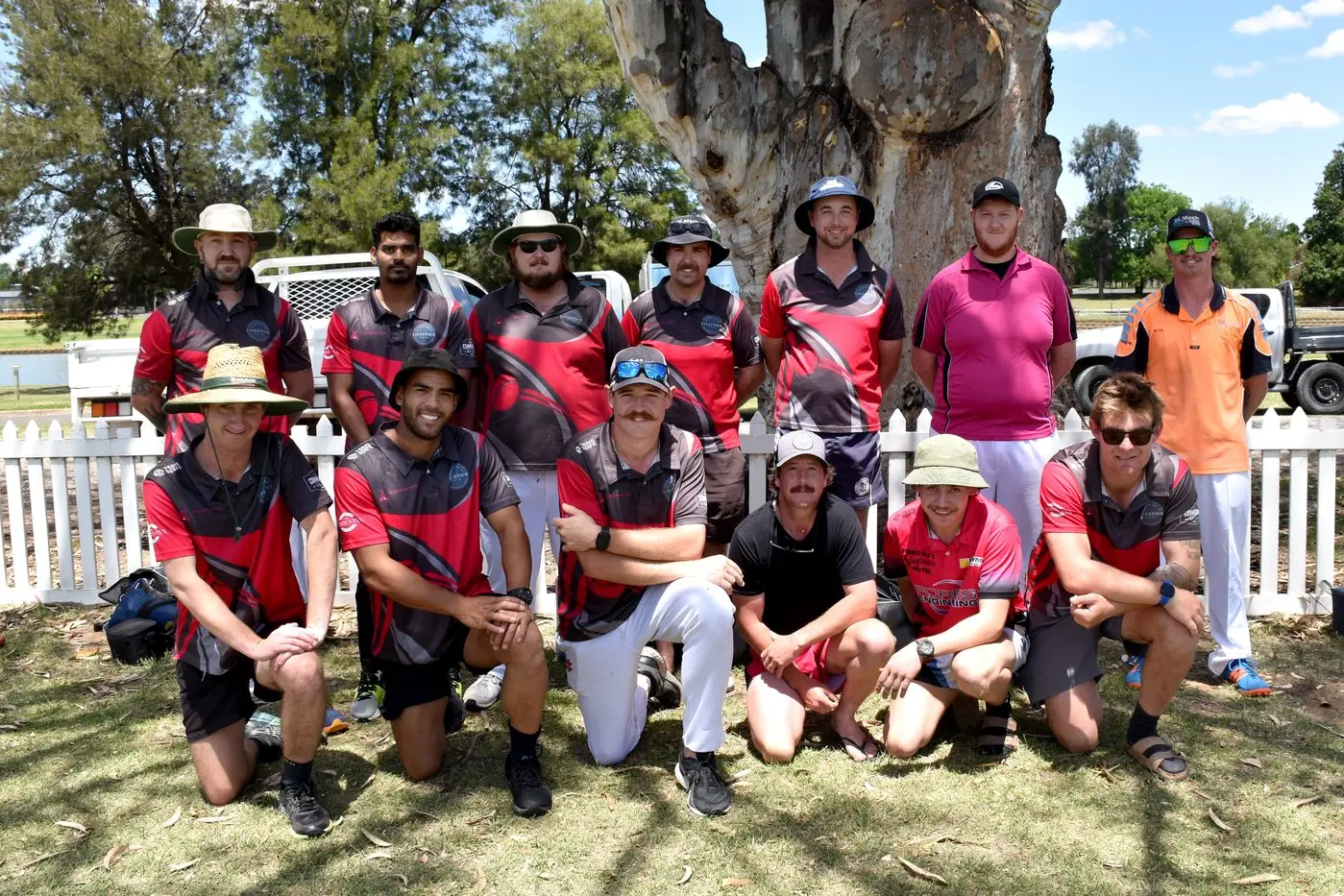 VC Reid (back) Selwyn Bale, Anesh, Matt Wright, Nathan Hessel, Jacob Reid, Nathan Roach, Ryan Mackenzie (front) Jasper Mackay, Denim Loffley, Jordan Wright, Juye Skinner, Jacob Smith, Dylan Sheedey. PHOTO: Jenny Kingham