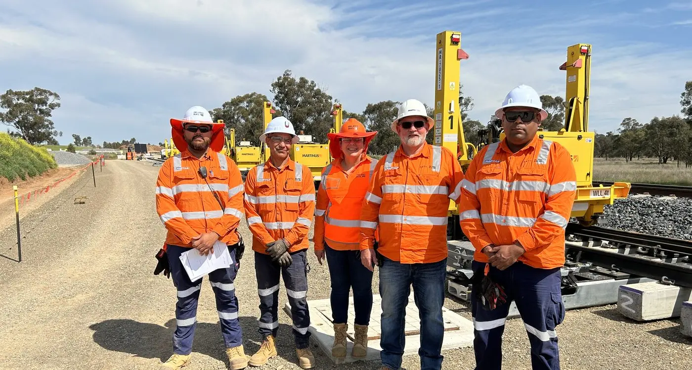 Inland Rail Skills Academy graduates get on the tools