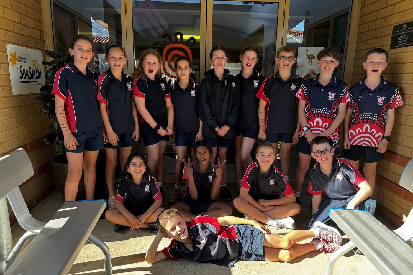 Aria Bernardi, Addison Howe, Molly Betland, Lila Walsh, Brooke Matthews, Danielle Hornery, Flynn Acheson, Seb Bernardi, Toby Dawes, Frances Pereira, Vindi Madduma Patabendige, Isobel Hoey, Harrison Ryan and Leo Sheather.