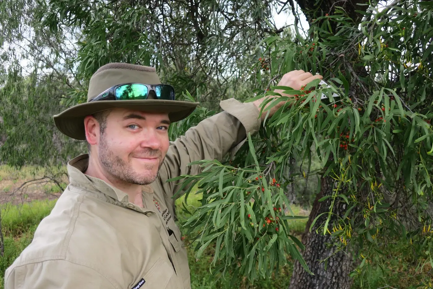 Nathan Emery, Manager of the Seedbank and Conservation Collections for the Botanic Gardens of Sydney.