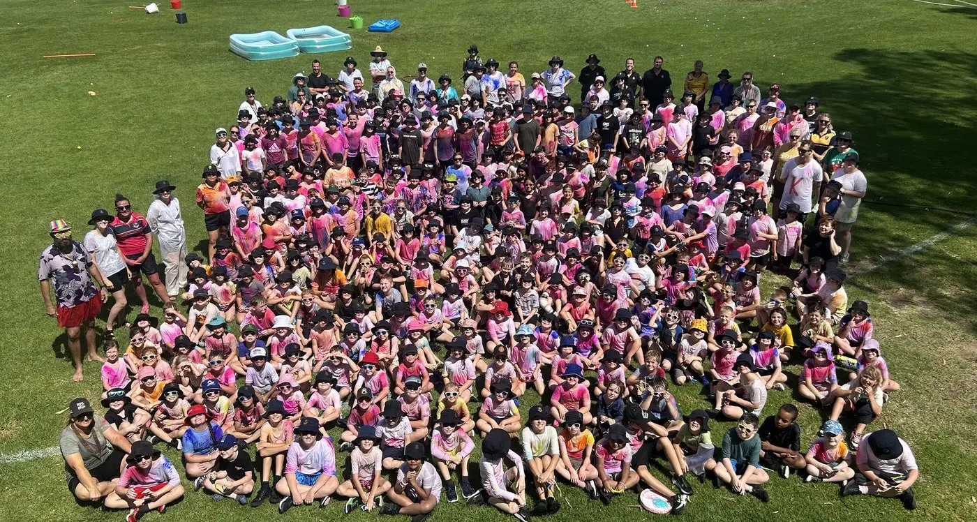 Colour run fun to end school year