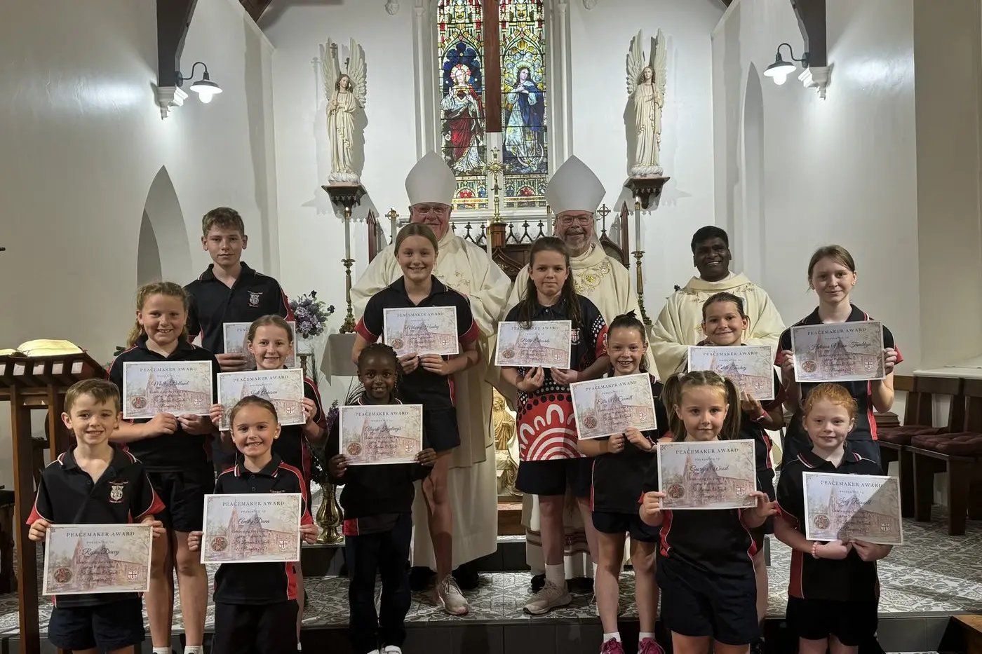 St Laurence Peacemaker Award recipients for 2024.