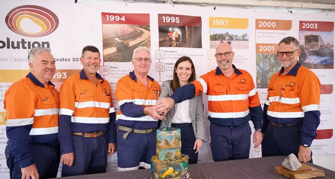 Northparkes Operations celebrates 30 years of operation