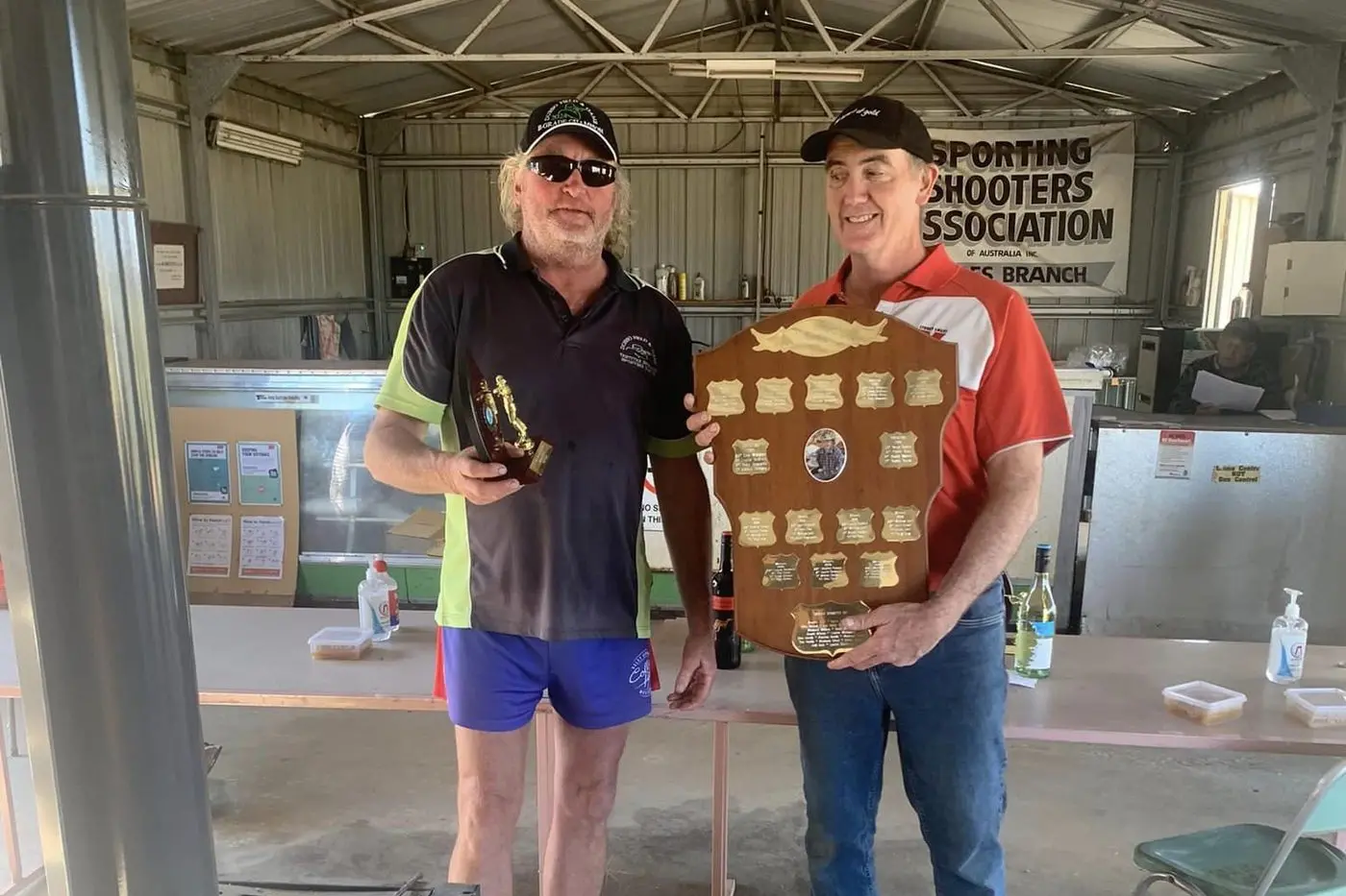 Glen Bloink from Dubbo won the AA Grade event in the Tim Lynch Memorial Shield event. Picture Forbes SSAA Facebook