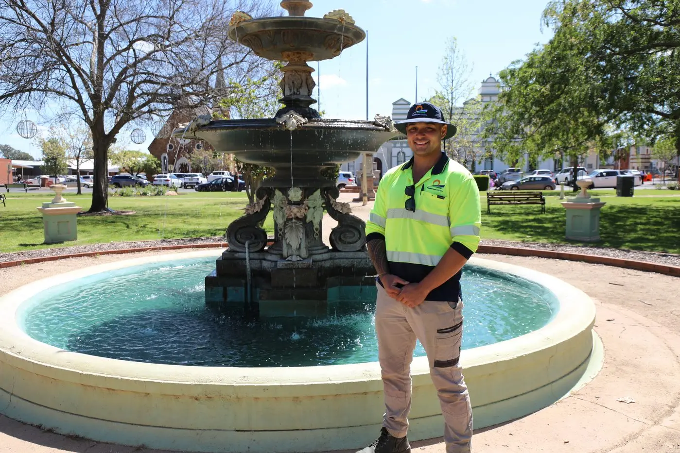 Forbes Shire Council Multiskilled Operator \\u2013 Events Support, Luke Evans, completed a traineeship at Council, and said it was a great way for anyone to get their foot in the door and progress their career.
