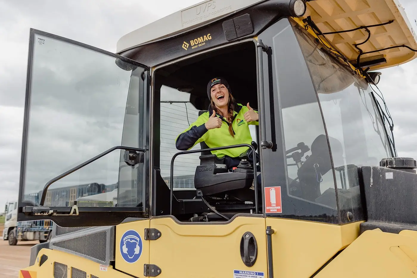 Forbes Shire Council Plant Operator Katie Hogan, who completed a traineeship in Civil Construction from 2020 \\u2013 2022. PHOTO: Supplied