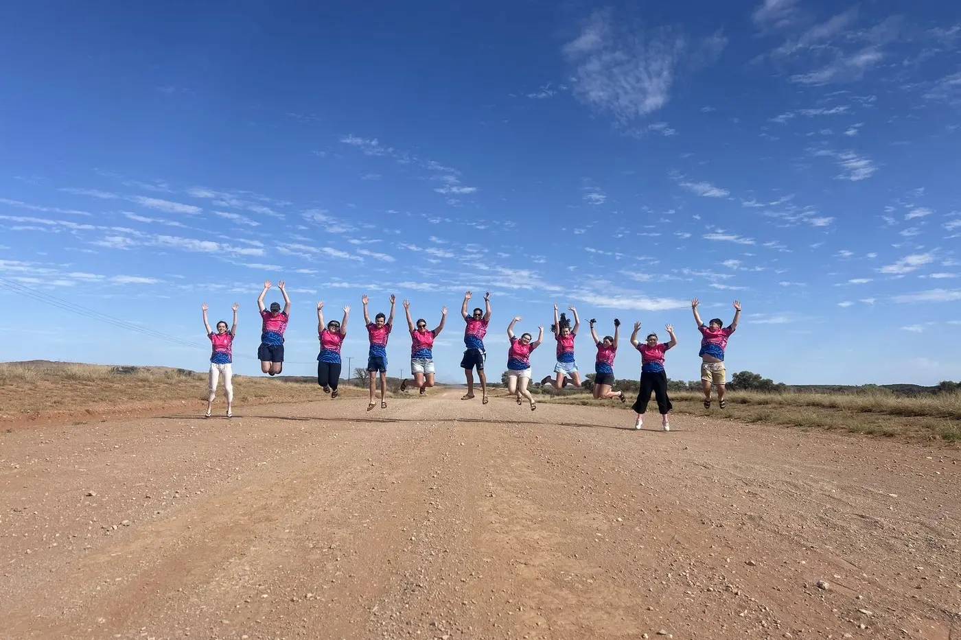 Red Bend immersion students in the red centre.