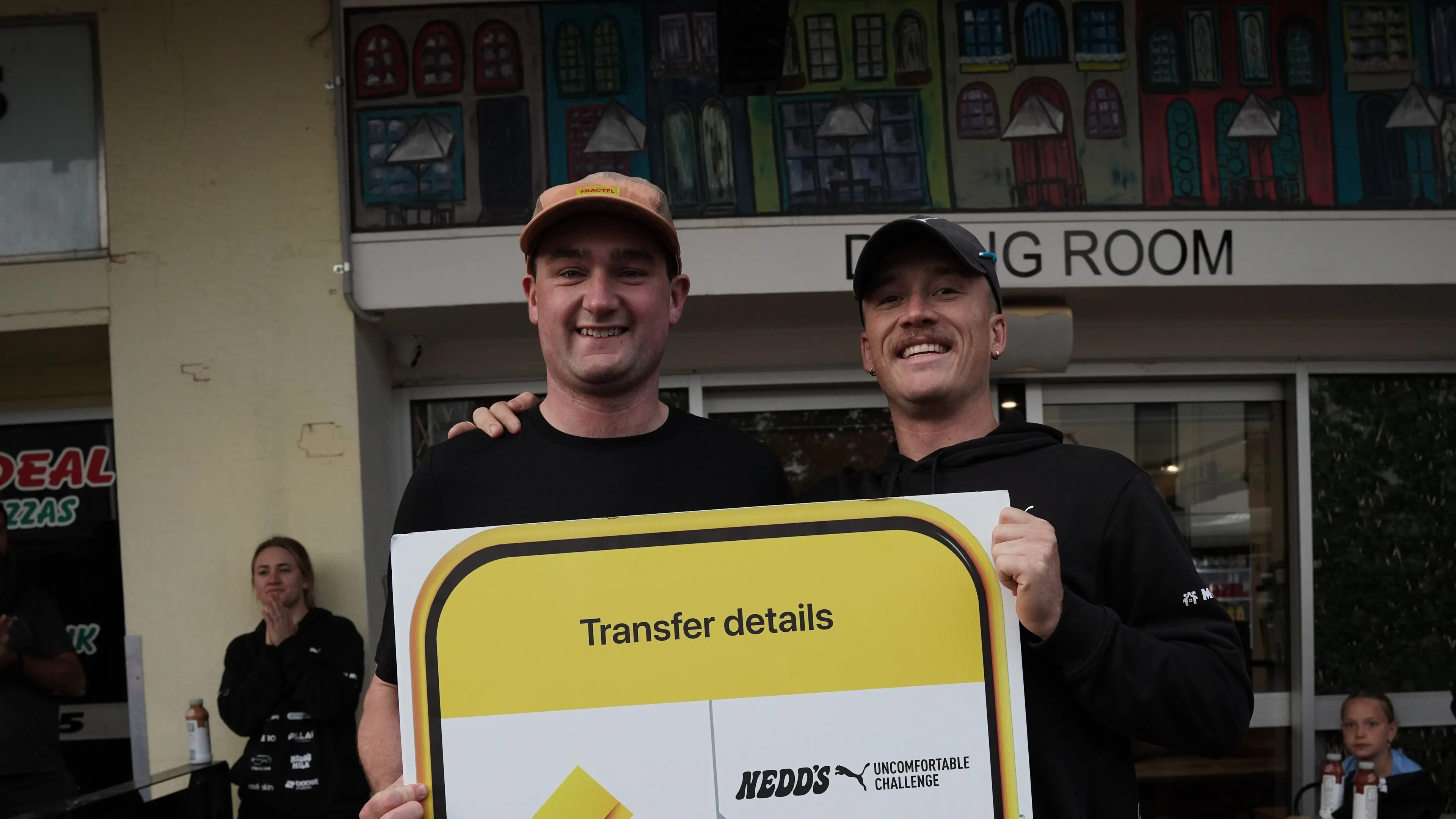 Nedd takes lap of lake with locals