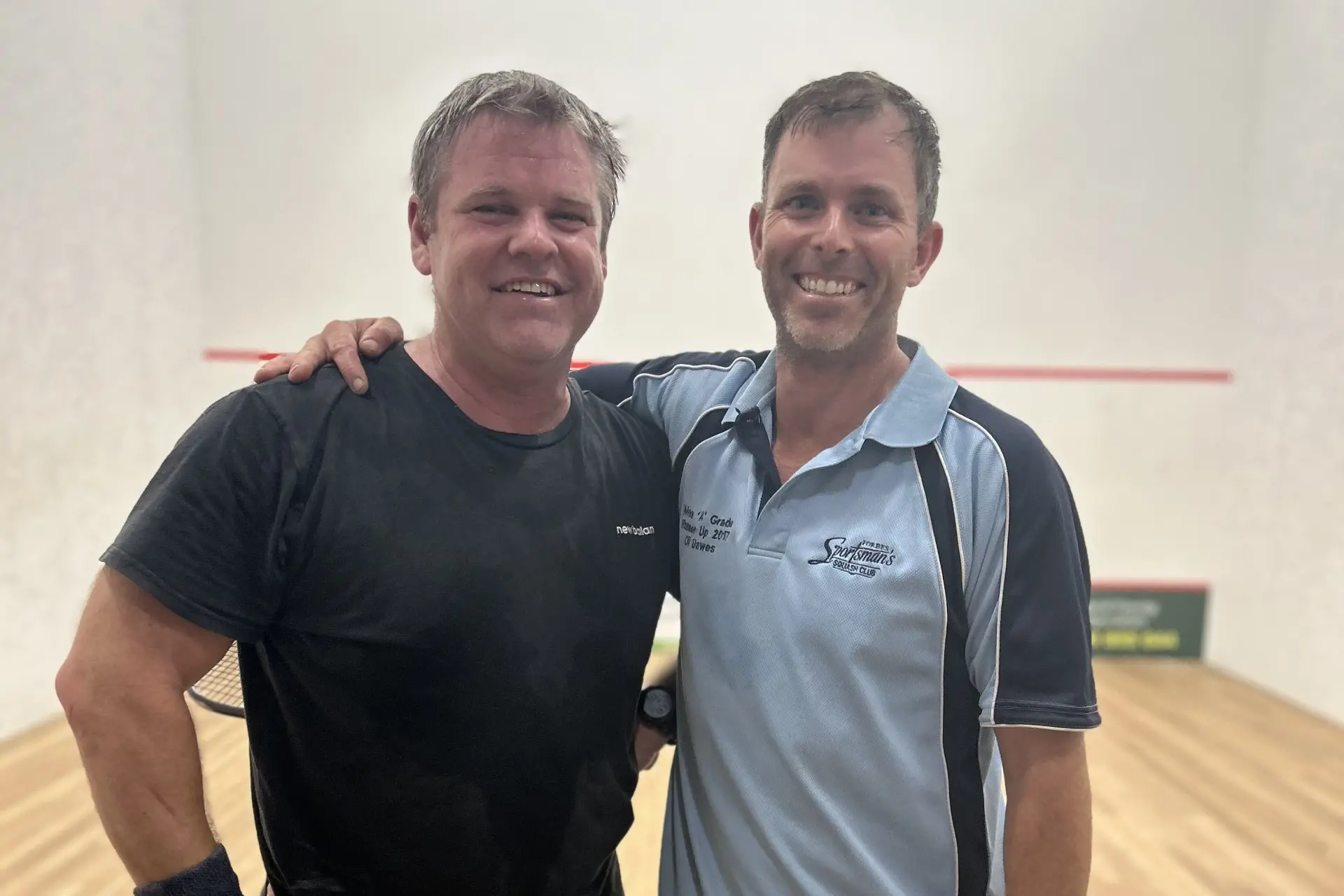 <p>Skippers Sam Hornery and Oli Dawes. </p>\\n