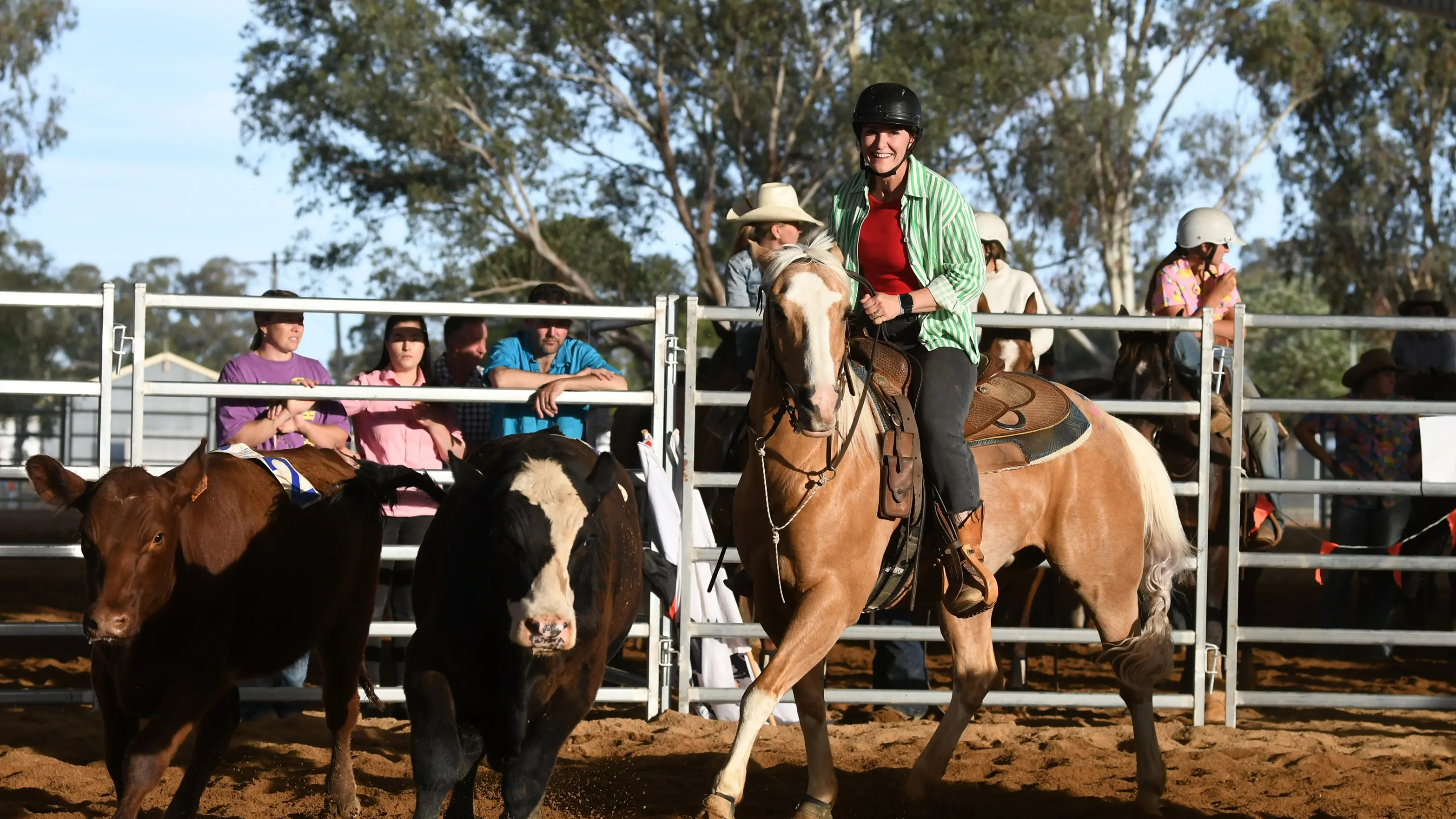 Saddled up for a cause