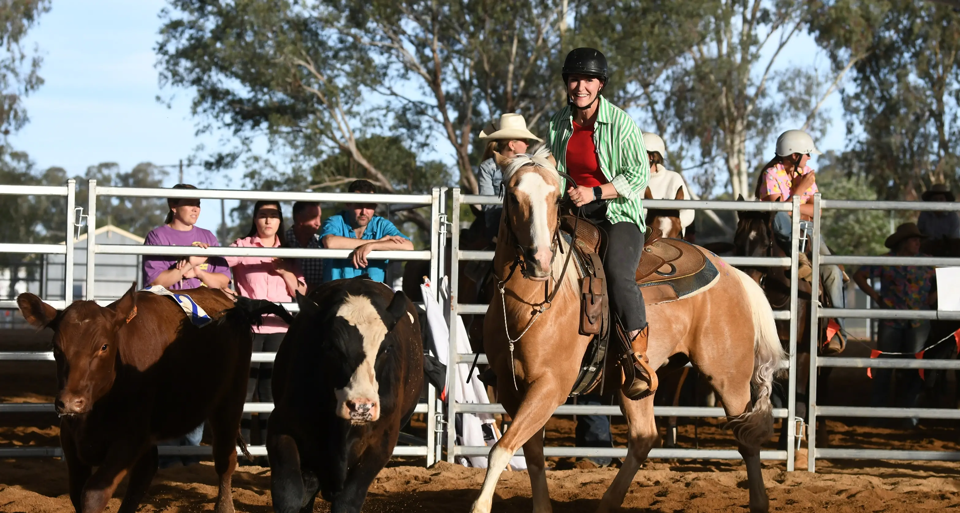 Saddled up for a cause