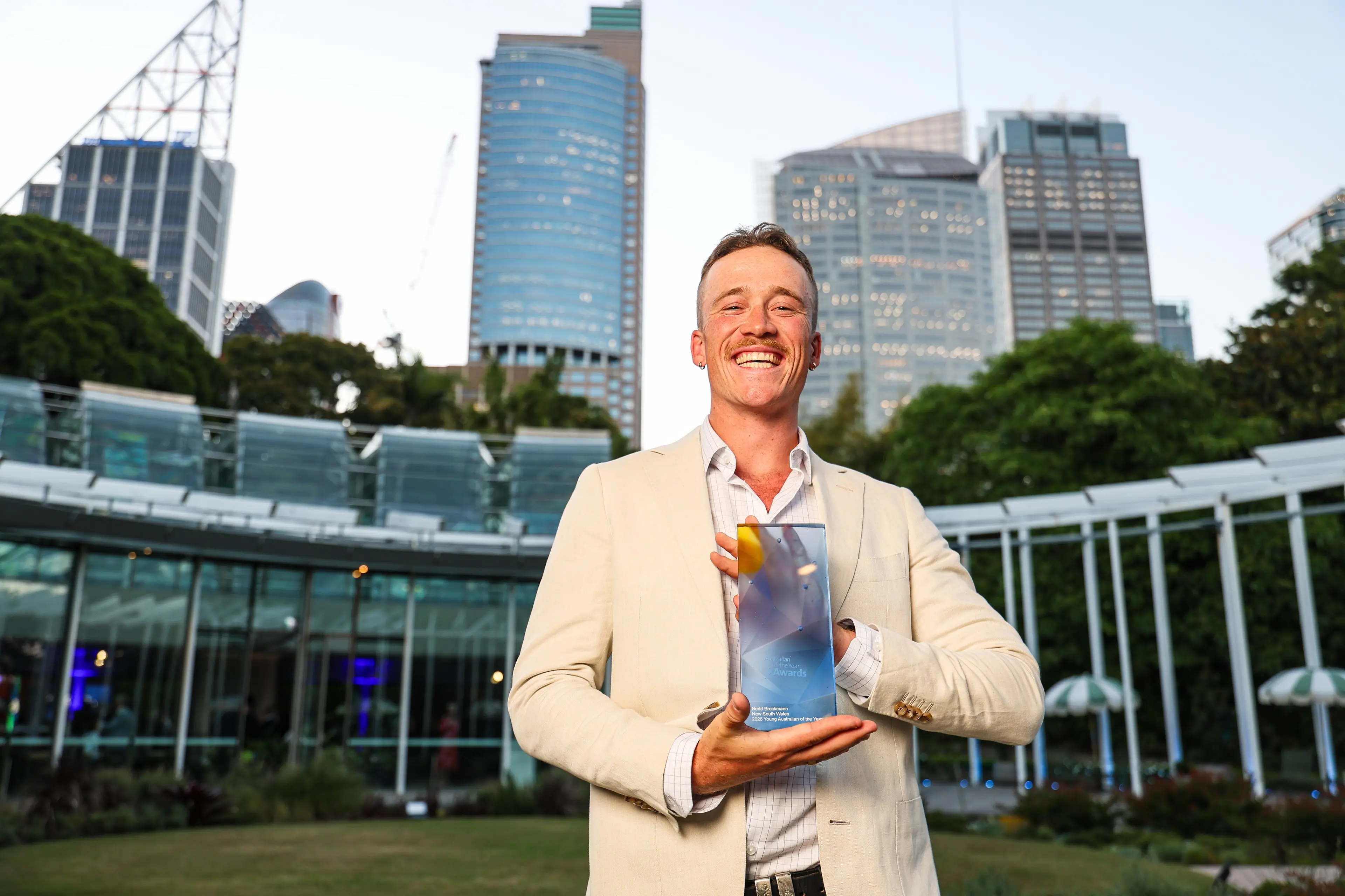 <p>Nedd Brockmann is NSW Young Australian of the Year. PHOTO: Salty Dingo</p>\\n