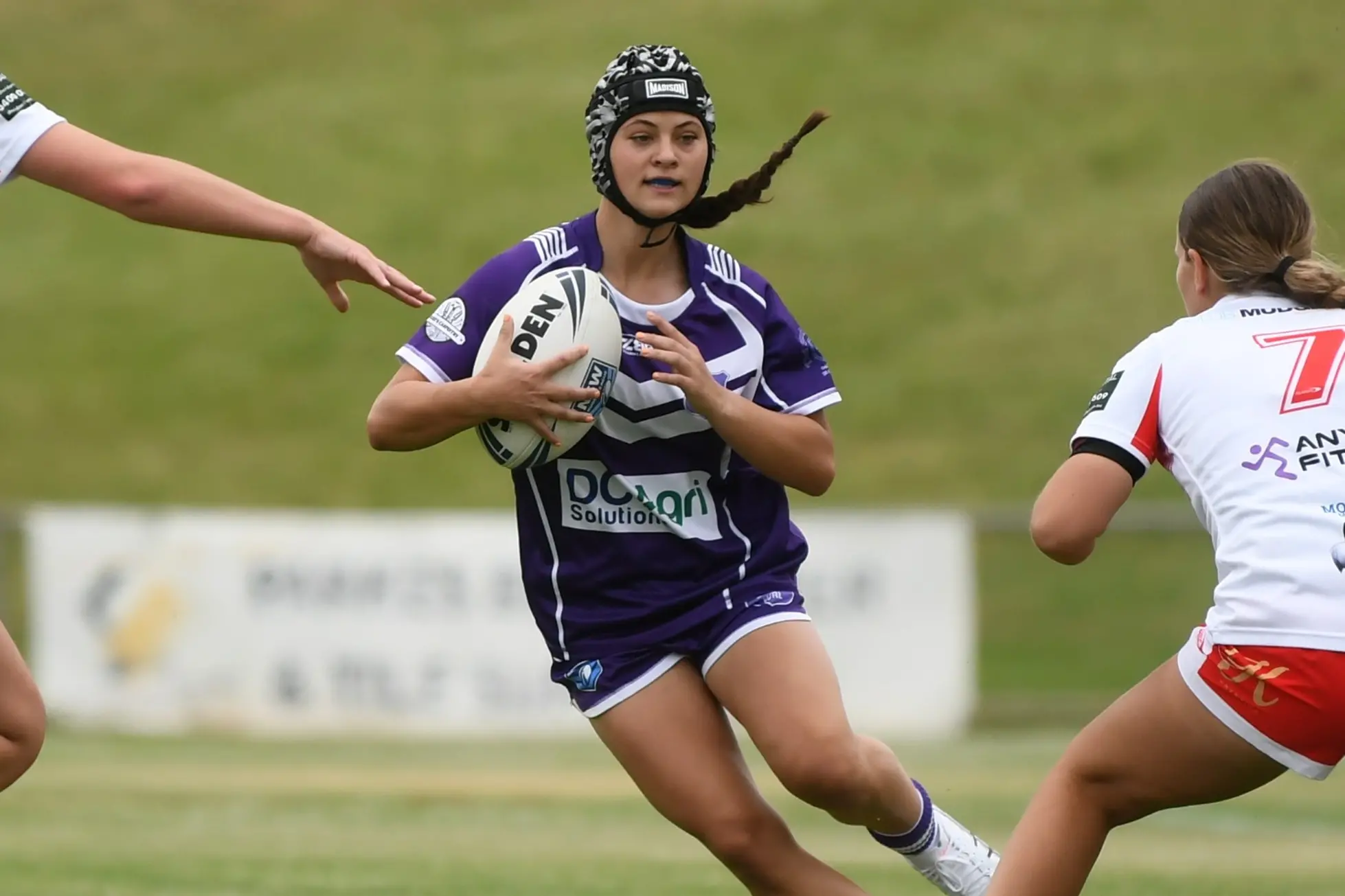 <p>Laila Hartwig scored three tries in the Lachlan district U16s semi-final win over Goannas. </p>\\n