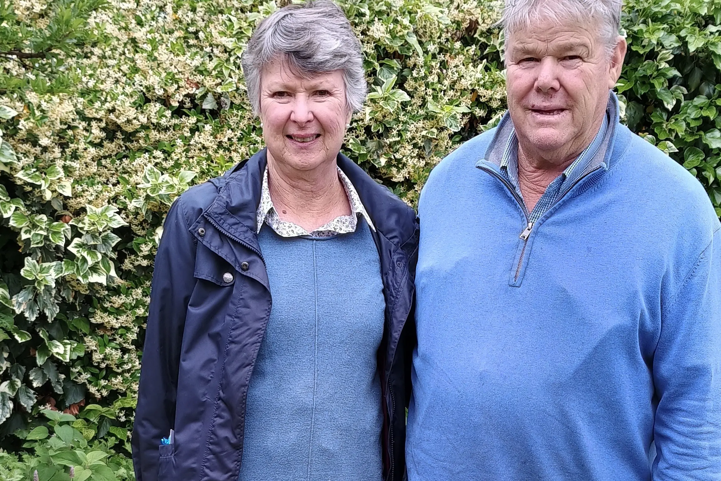 <p>Our hosts Jane and Darryl Burley.</p>\\n