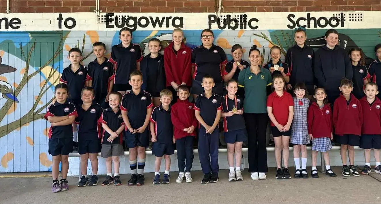 Olympic inspiration comes to Eugowra