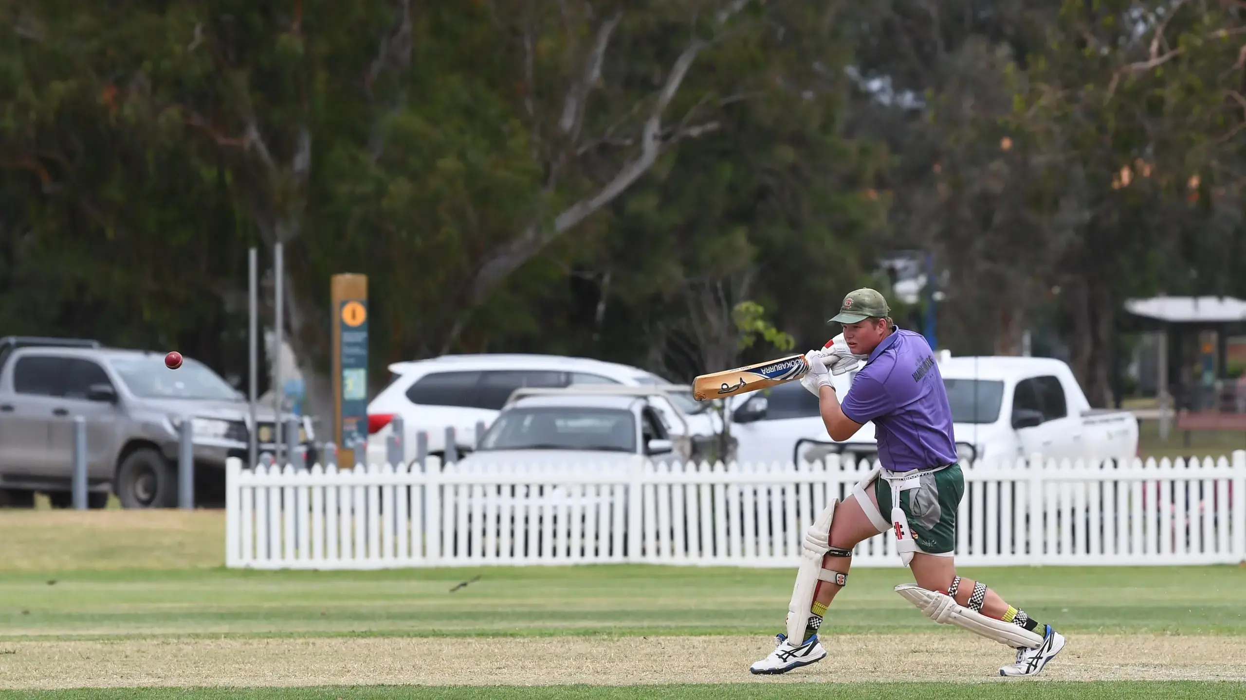 T20 action on local cricket grounds