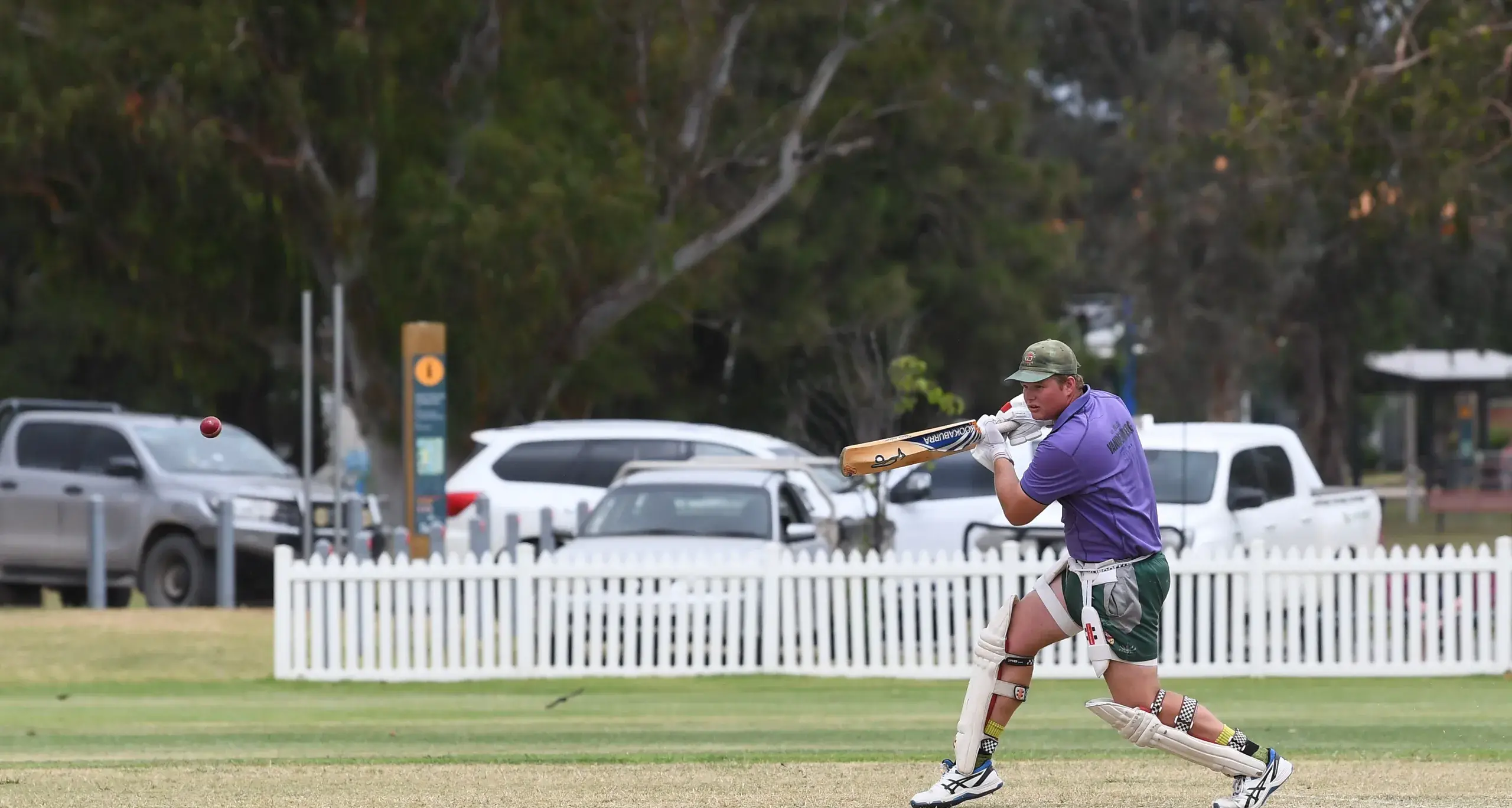 T20 action on local cricket grounds