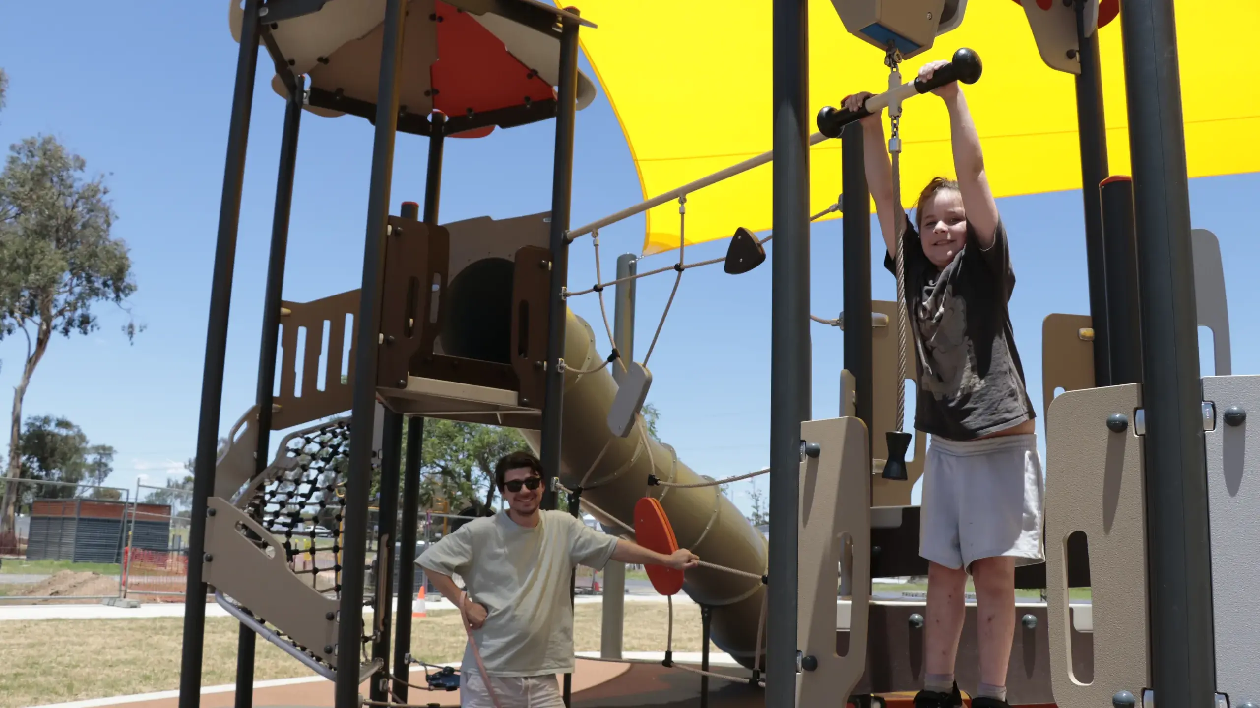 New, improved Lions Park playground open