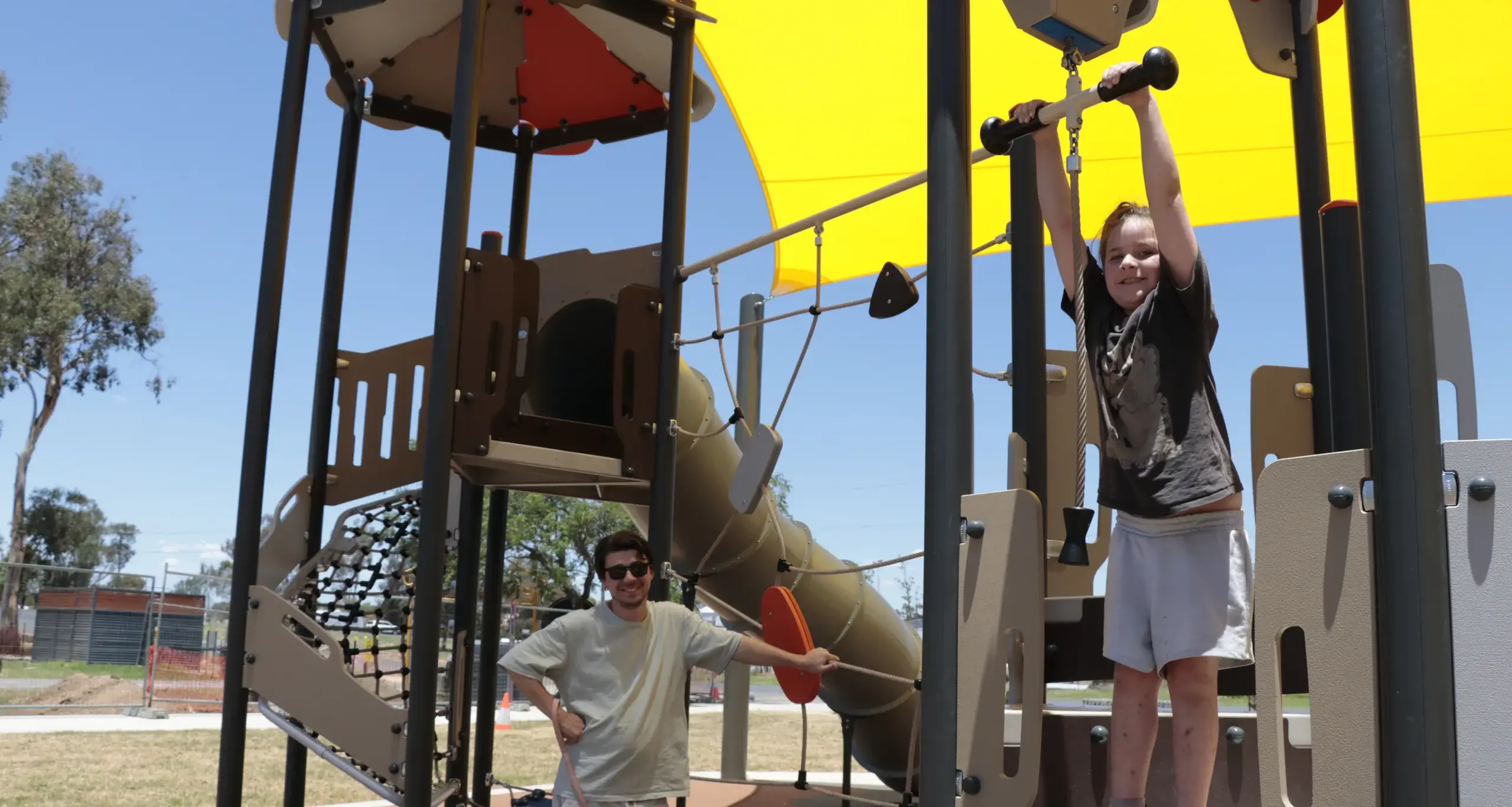 New, improved Lions Park playground open