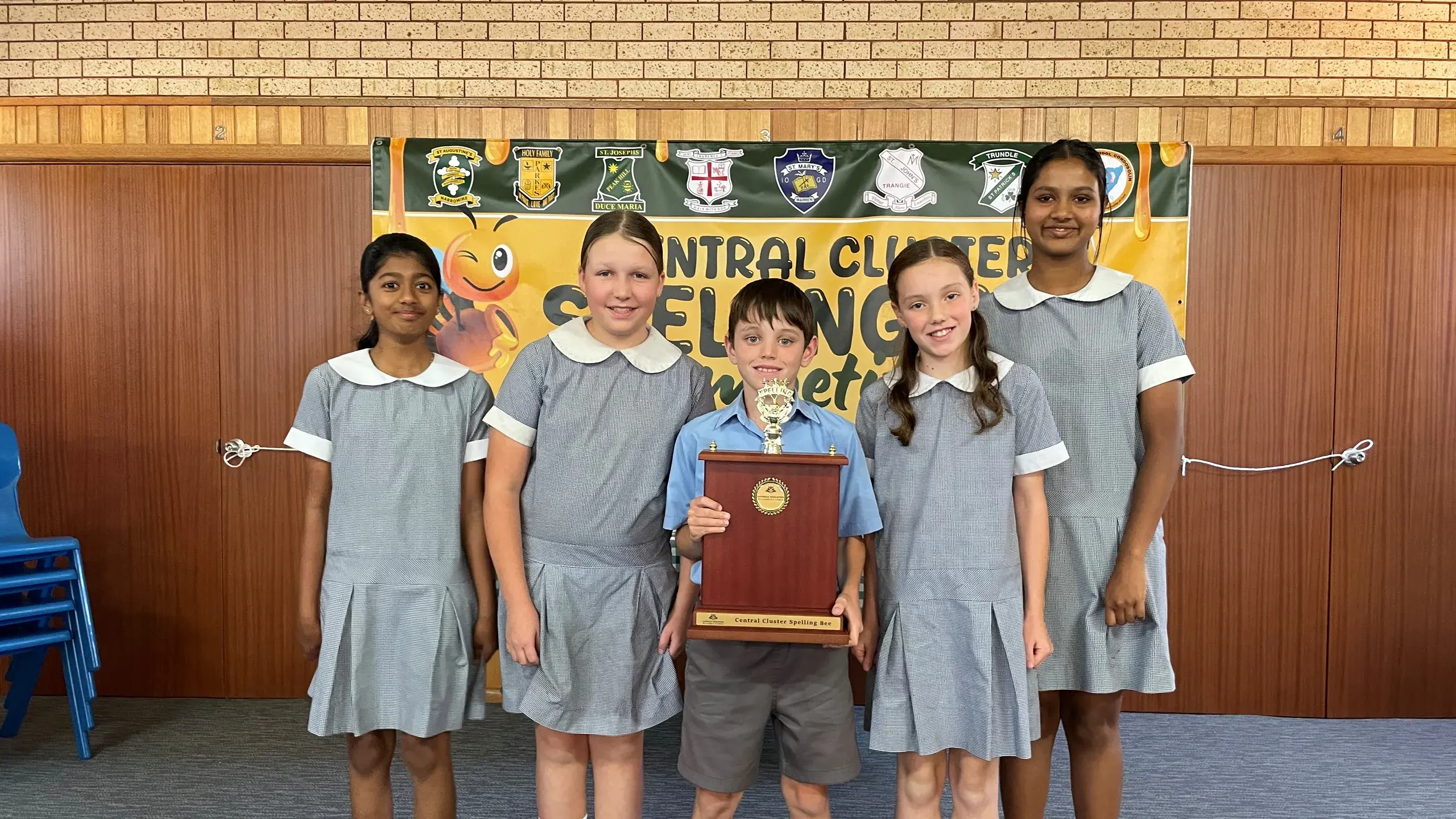 St Laurence's wordsmiths put spelling skills to test and win