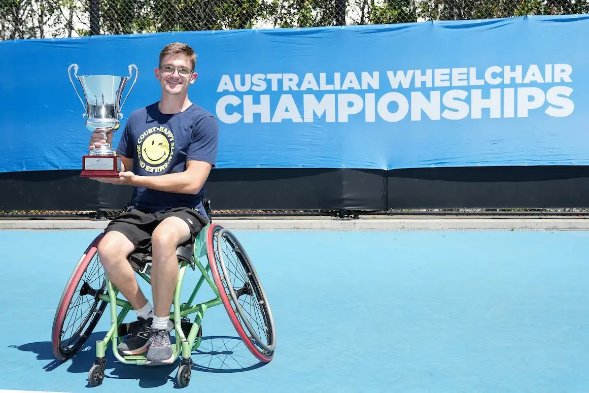 <p>Anderson Parker won his third consecutive Australian Wheelchair Championships in 2025. </p>\\n
