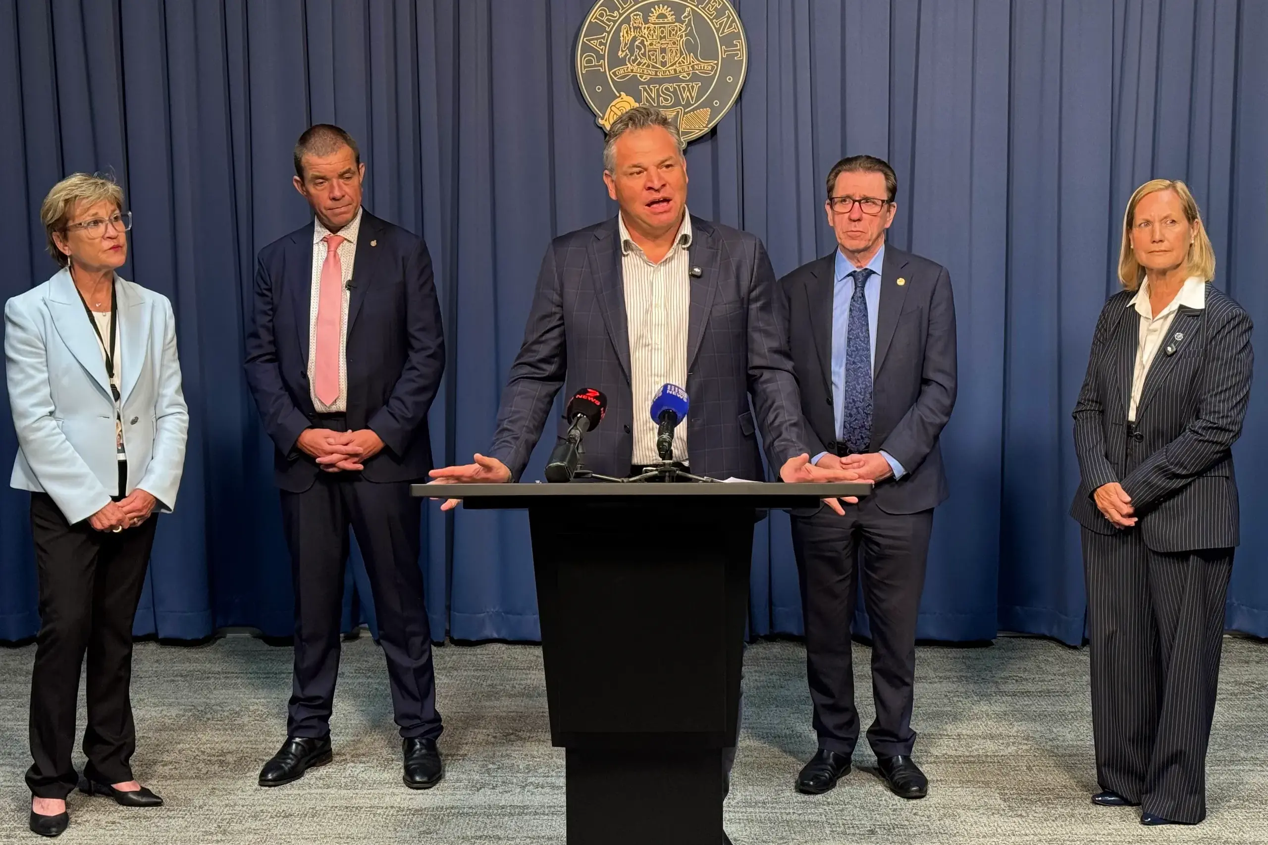 <p>Phil Donato joined fellow independent MPs Helen Dalton, Roy Butler, Joe McGirr and Judy Hannan to speak on the Bill before Christmas. PHOTO: Supplied</p>\\n