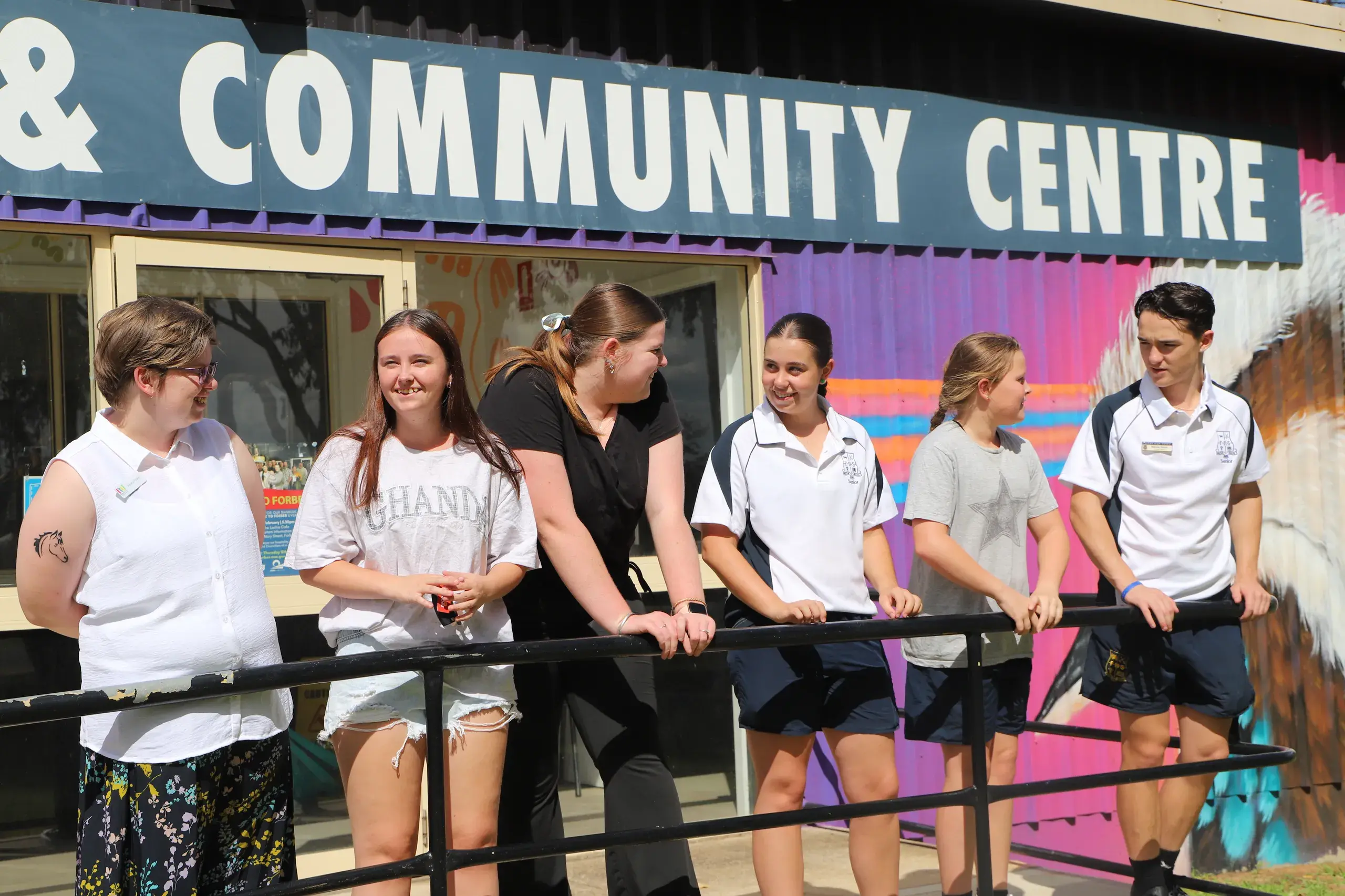 <p>The Forbes Youth Action team at the Forbes Youth and Community Centre. PHOTO: Council</p>\\n