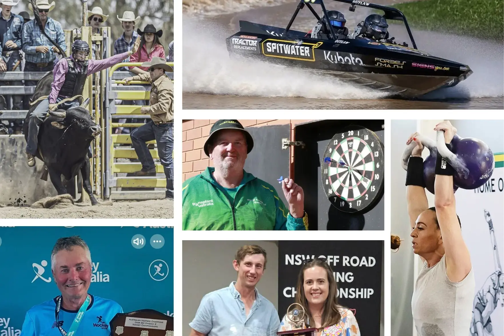 <p>Nominees for our sportsperson of the year include (clockwise from top left) Koby Read, Justin Roylance, Haylee Redfern, Alex Molloy, Michael Coles and Tom Simmonds.</p>\\n