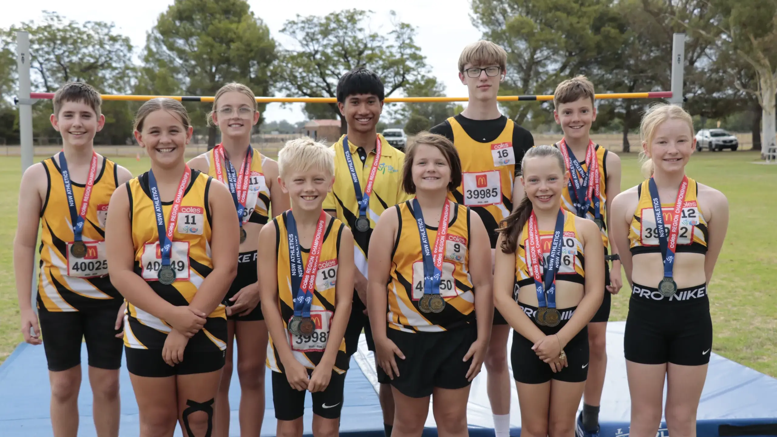 Gold medals, records, for Little Athletics