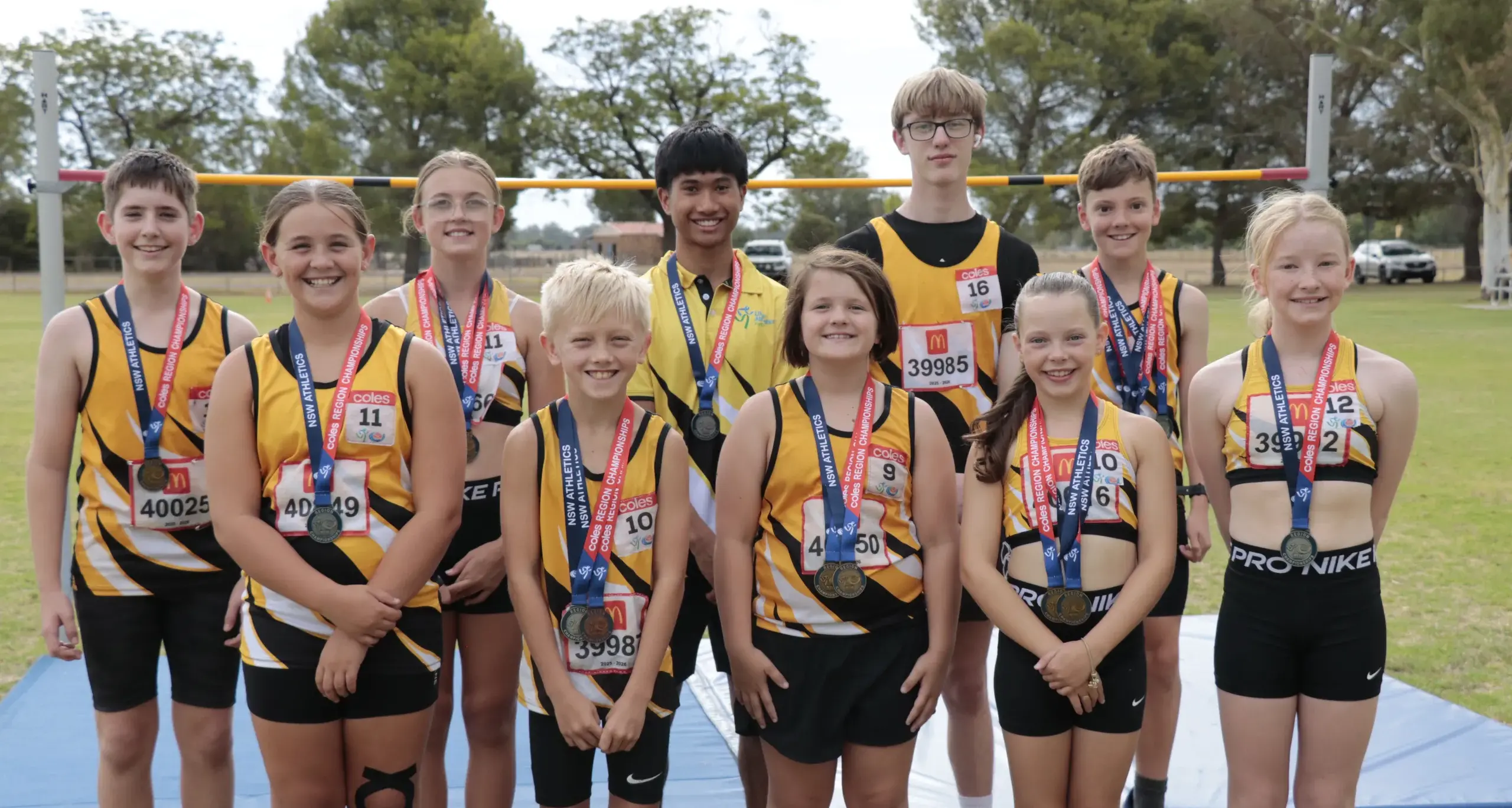 Gold medals, records, for Little Athletics