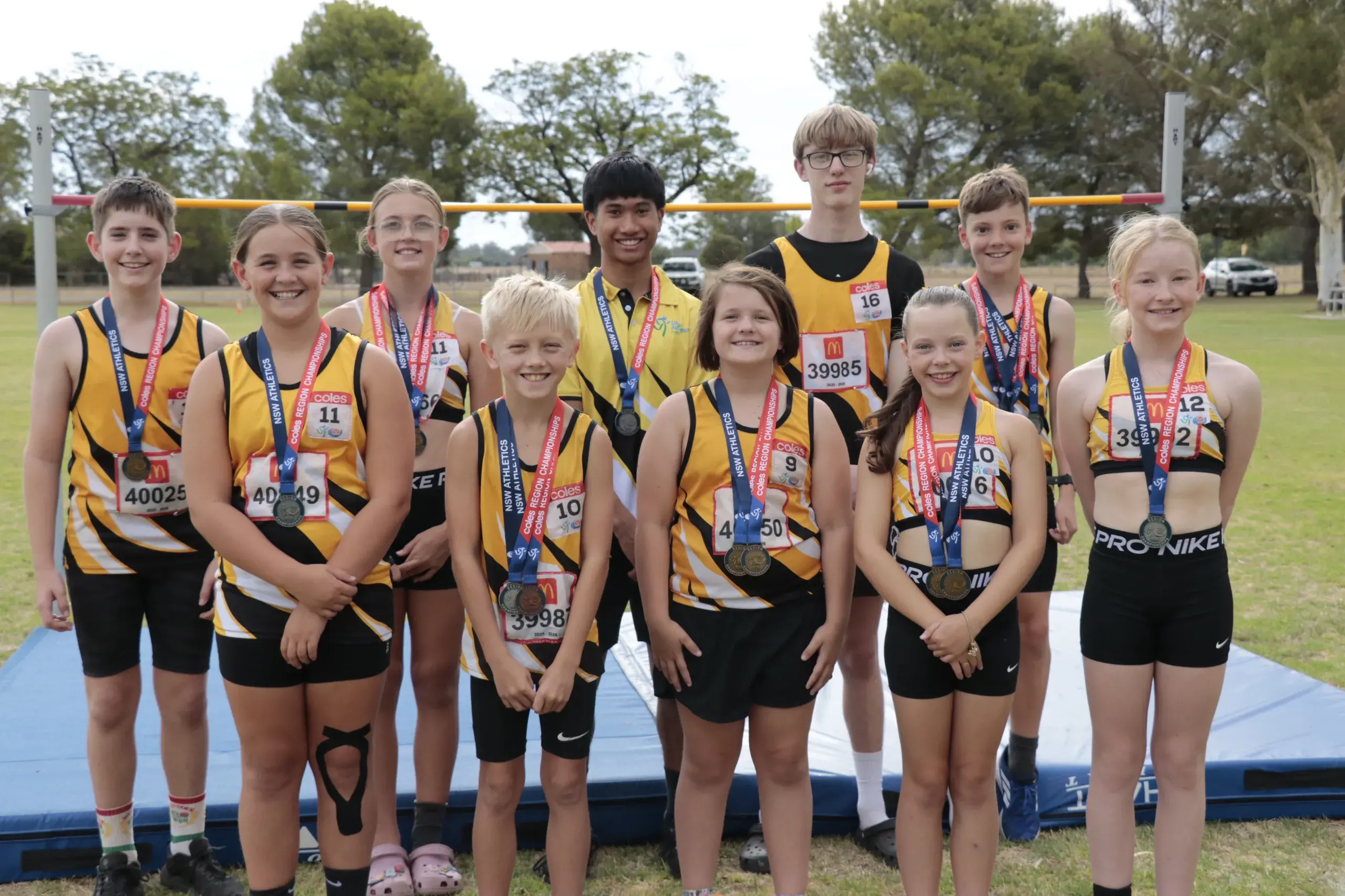 Gold medals, records, for Little Athletics